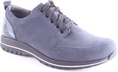 Durea 6206 Blauw Veterschoen Nubuck Wijdte H