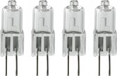 Philips 12V Halogeenlamp G4 - 14W (20W) - Warm Wit Licht - Dimbaar - 4 stuks