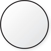 Spiegel Rond - Spiegel - Badkamerspiegel - Spiegels - Wandspiegel - Badkamerspiegel Rond - Zwart - 60 cm