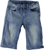 Indian blue jeans zacht jongens stretch denim short - Maat 128