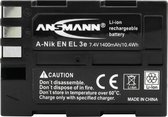 Ansmann Li-Ion battery packs A-NIK EN EL 3E Lithium-Ion (Li-Ion) 1400mAh 7.4V oplaadbare batterij/batterij