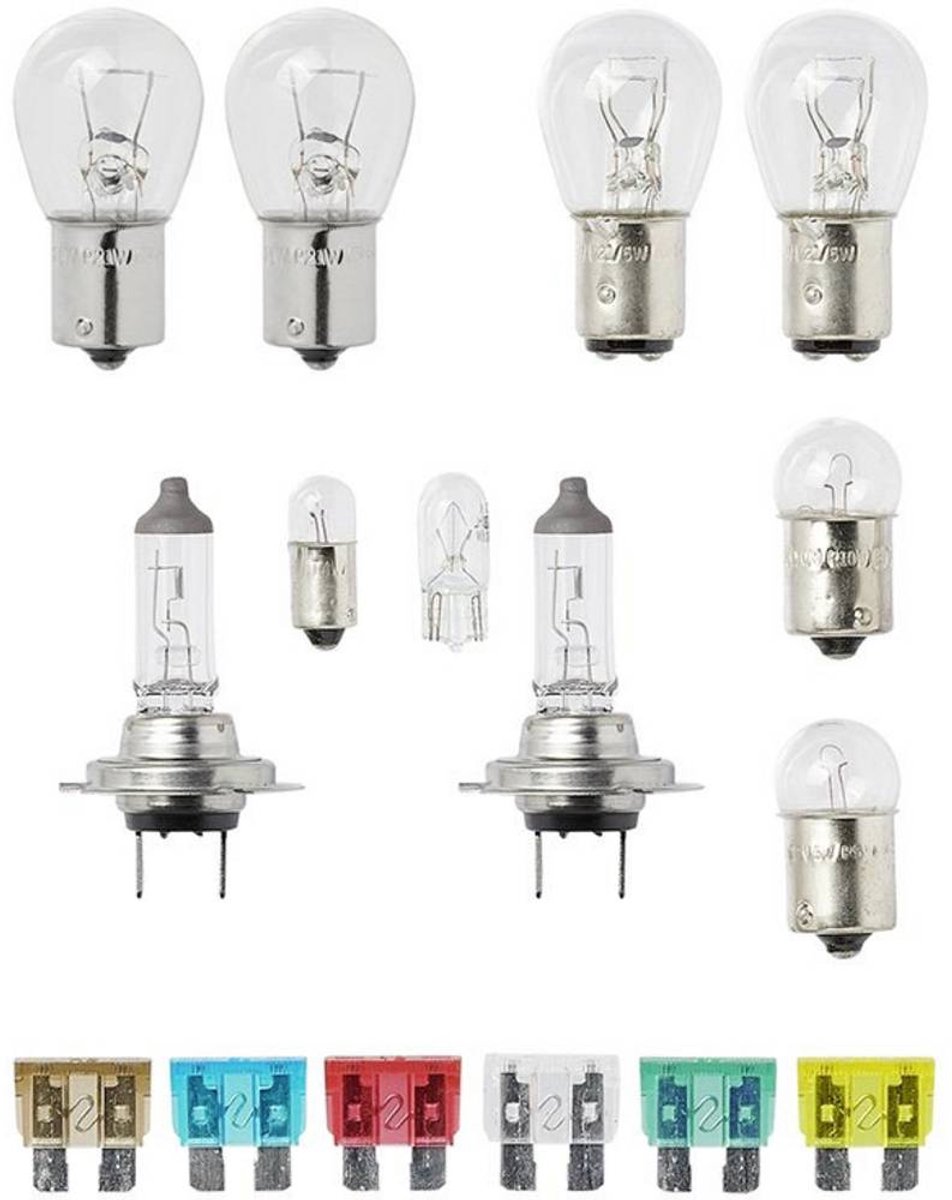 ProPlus 16-delige Reservelampenset H7 – Voor 12V autoverlichting – Inclusief lampen en steekzekeringen – Kleurloos – foto 7
