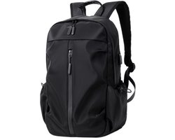Lichte Waterafstotende Laptoprugzak 14 Inch – Met USB-oplaadpoort | Ideaal voor School, Werk & Reizen