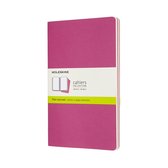 Moleskine Cahier Journals - Large - Blanco - Roze - set van 3