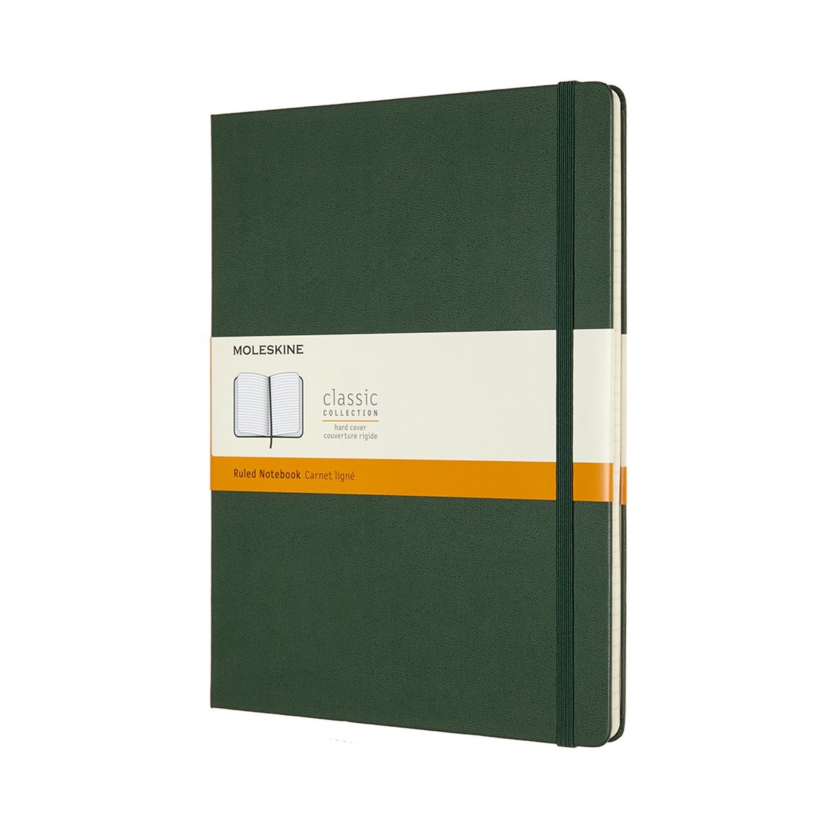Moleskine Classic Notitieboek - Extra Large - Hardcover - Gelinieerd - Mirte Groen