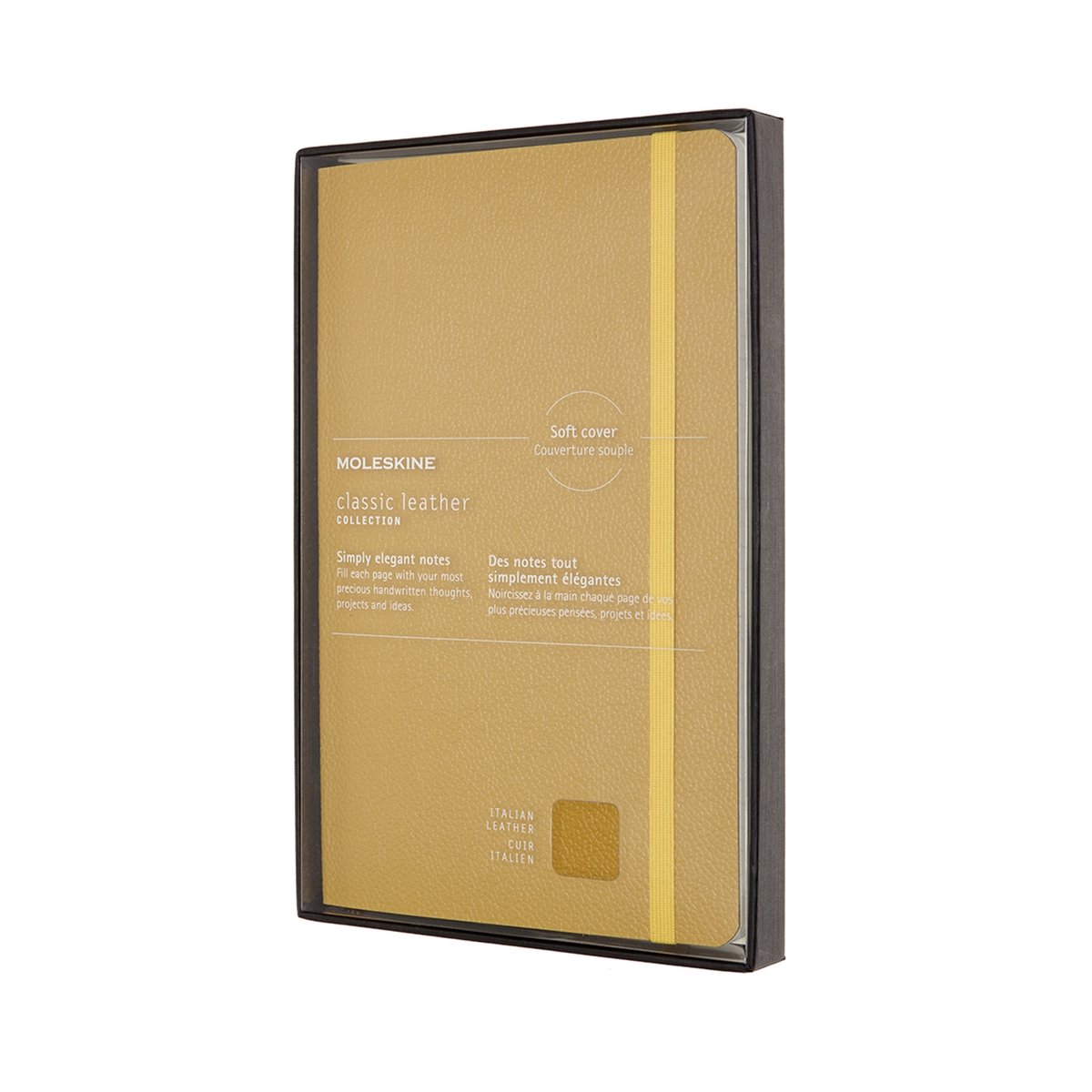 Moleskine Limited Edition Leren Notitieboek - Large - Softcover - Gelinieerd - Amber Geel
