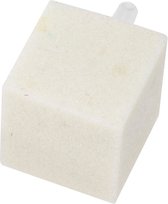Ebi Uitstroomsteen - Vierkant - Wit - 2.5 x 2.5 cm