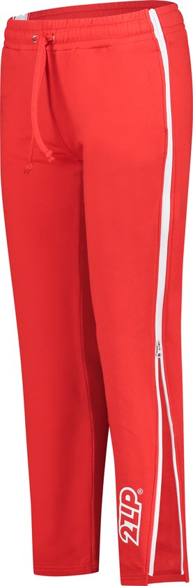 2ZiP avec longues fermetures éclair - Femme - Rouge - Taille L