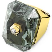 Swarovski Damen-Damenring Metall Swarovski-Kristall 60 Grijs 32019924