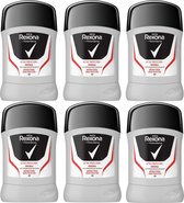 Rexona Men Motion Sense Active Protection Plus Original 6 x 50 ml Deo Stick - Deodorant - Anti Bacterieel Anti Transpirant Mannen - Antiperspirant - Geschenkset Mannen