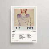 Taylor Swift Poster - 1989 Album Cover Poster - Taylor Swift LP - A3 - Taylor Swift Merch - Muziek