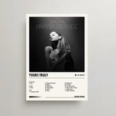 Ariana Grande Poster - Yours Truly Album Cover Poster - Ariana Grande LP - A3 - Ariana Grande Merch - Muziek