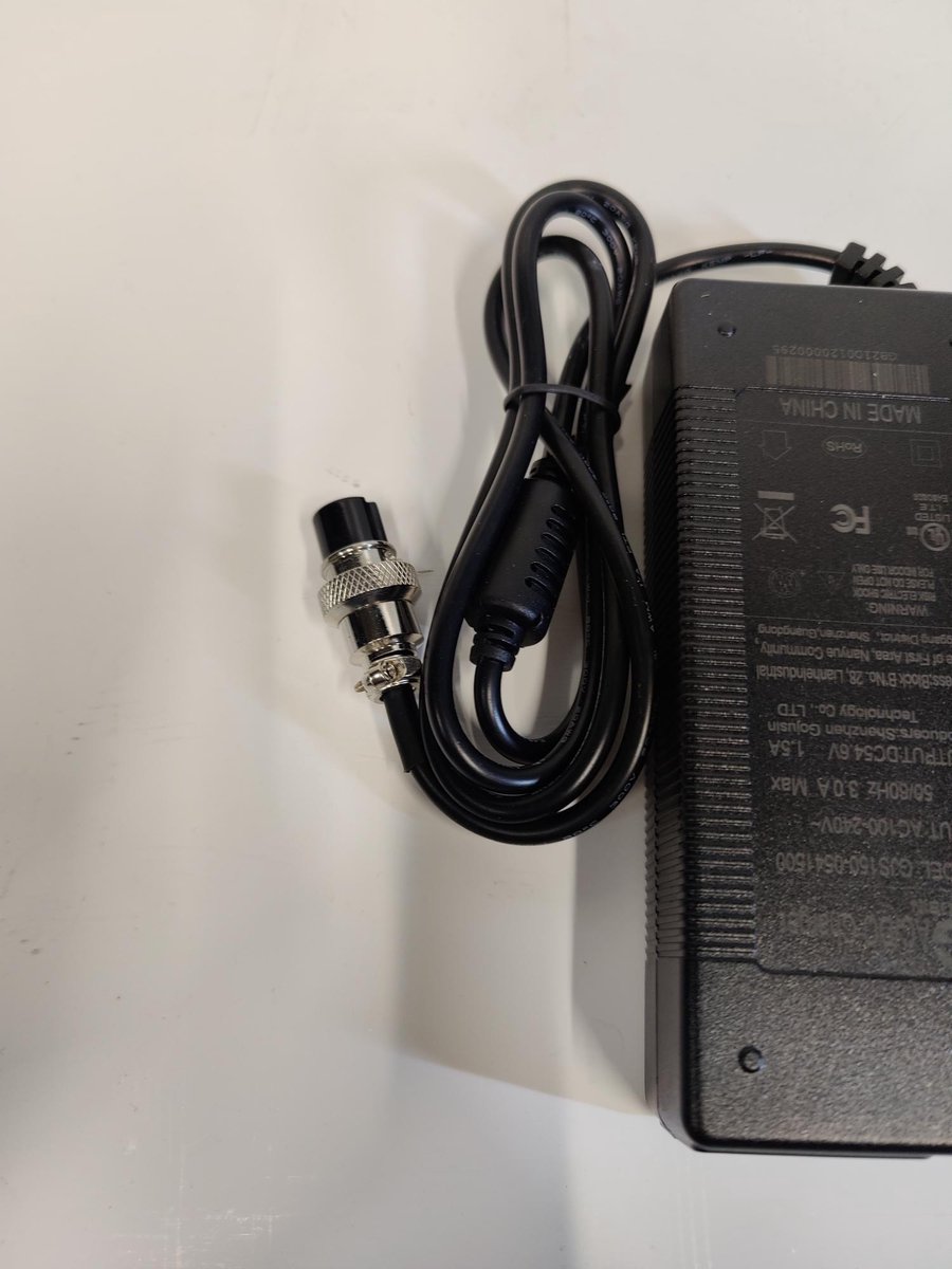 48V Oplader E-Step 54.6V 1.5A voor Z9, Vsett9+, Dualtron en - afbeelding 3