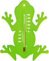 Nature Muurthermometer - Kikker - Thermometer - Groen