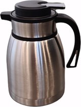YILTEX – Isoleerfles / Thermoskan / Thermosfles / Isoleerkan – RVS – 2 Liter – Zilver