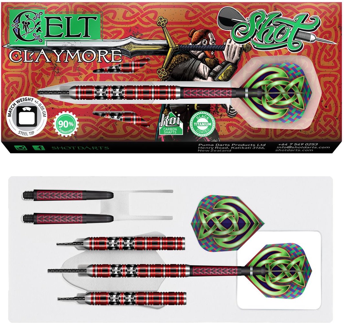 Shot Celt Claymore 90% - 25
