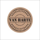 25 Stickers - Van Harte