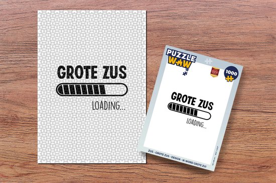 Puzzel Grote zus - Quotes - Ik word grote zus - Spreuken - Zus