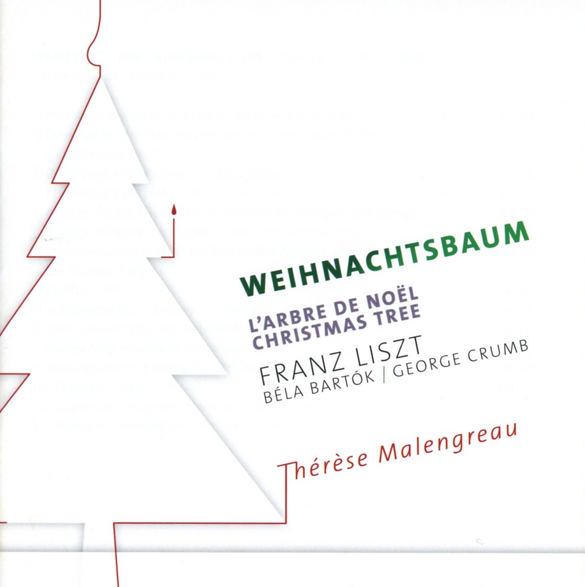 Therese Malengreau - Weihnachtsbaum, L'arbre De Noël, Christmas Tree (CD)