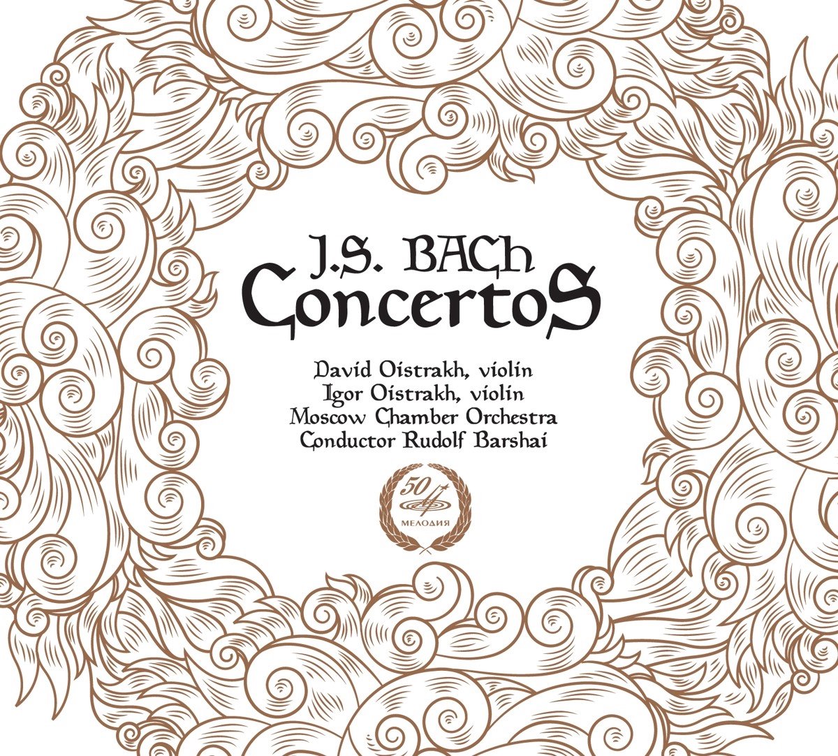 David And Igor Oistrakh & Moscow Chamber Orchestra - J.S. Bach: Concertos (CD)