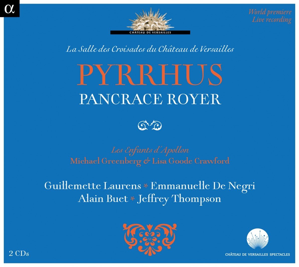 Les Enfants D'apollon, Guillemette Laurens, Jeffre - Pyrrhus (2 CD)