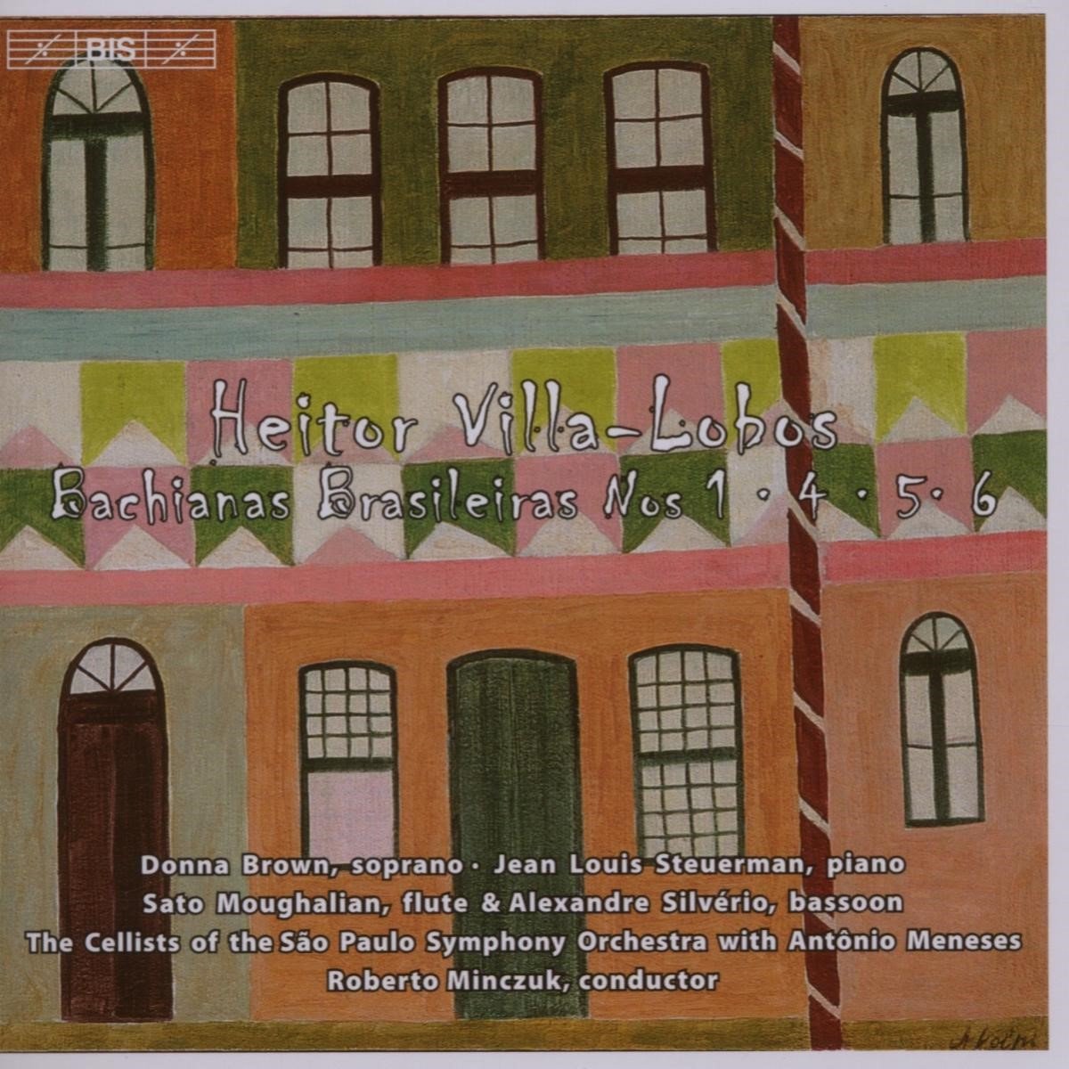 Donna Brown, The Cellists Of The São Paulo Symphony Orchestra, Roberto Minzcuk - Villa-Lobos: Bachianas Brasileiras 1, 4, 5 & 6 (CD)