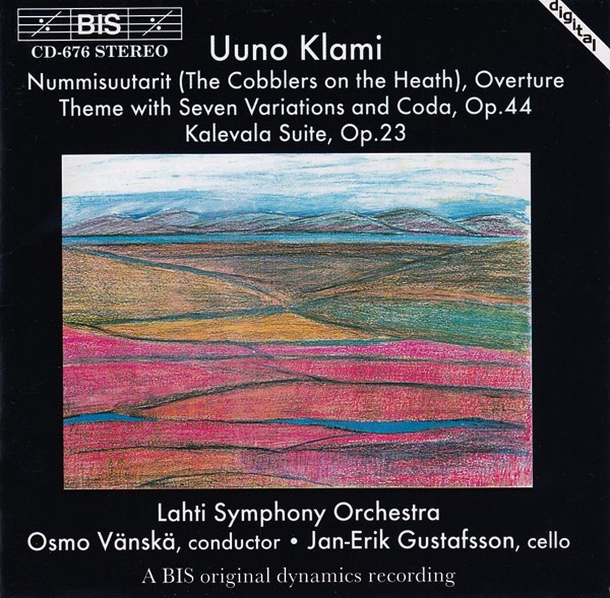 Jan-Erik Gustafsson, Lahti Symphony Orchestra, Osmo Vänskä - Klami: Nummisuutarit (CD)