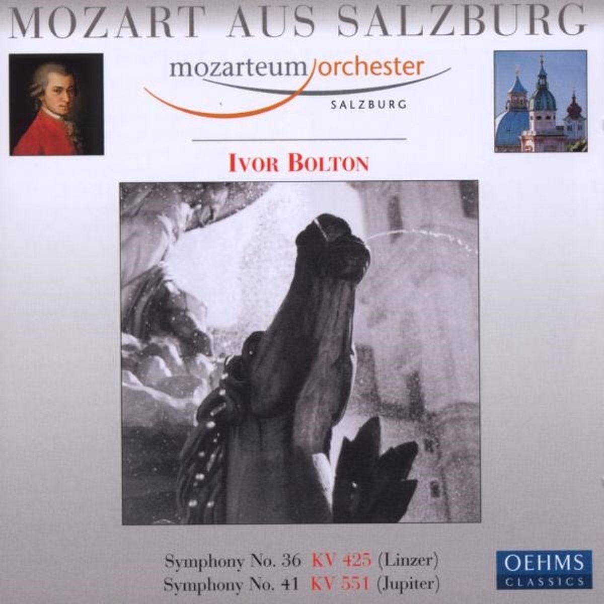 Mozarteum Orchestra Salzburg Mozart Symphonies Nos.36 & 41 (CD