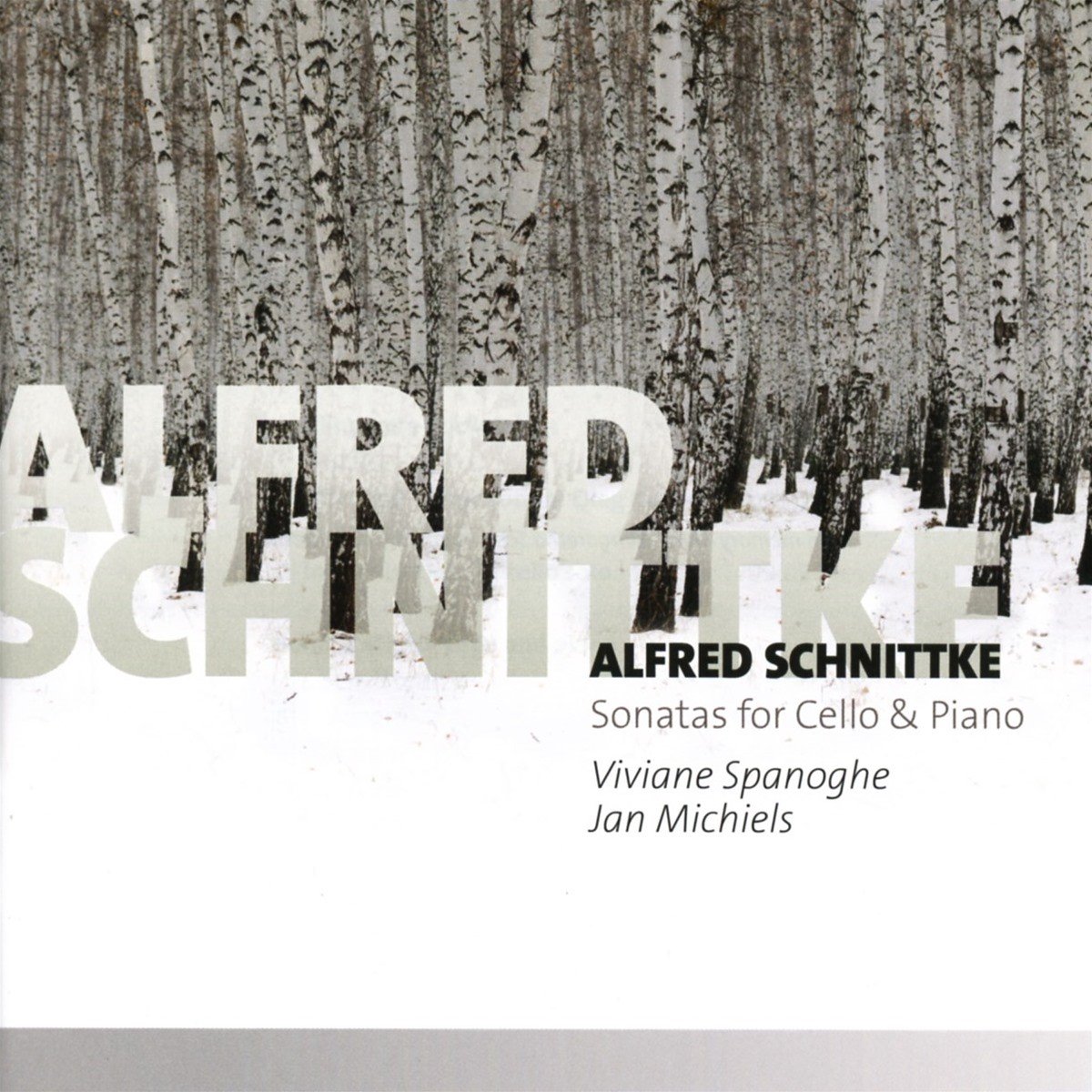 Spanoghe Viviane & Jan Michiels - Schnittke: Sonatas For Cello & Piano (CD)