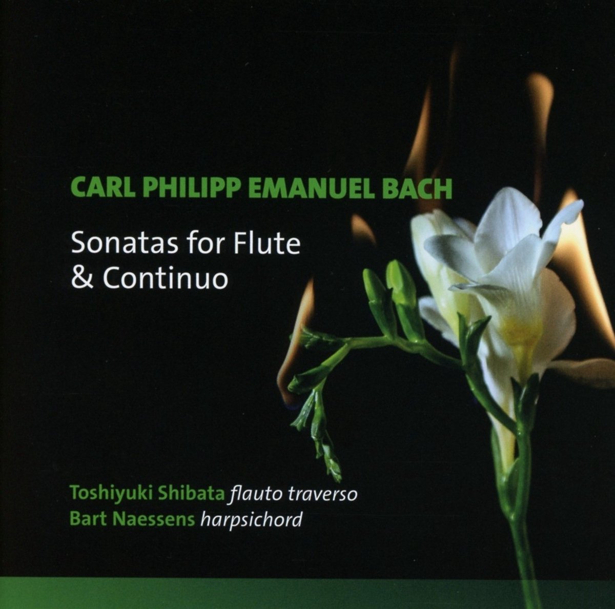 Toshiyuki Shibata & Bart Naessens - C.P.E. Bach: Sonatas For Lute & Continuo (CD)