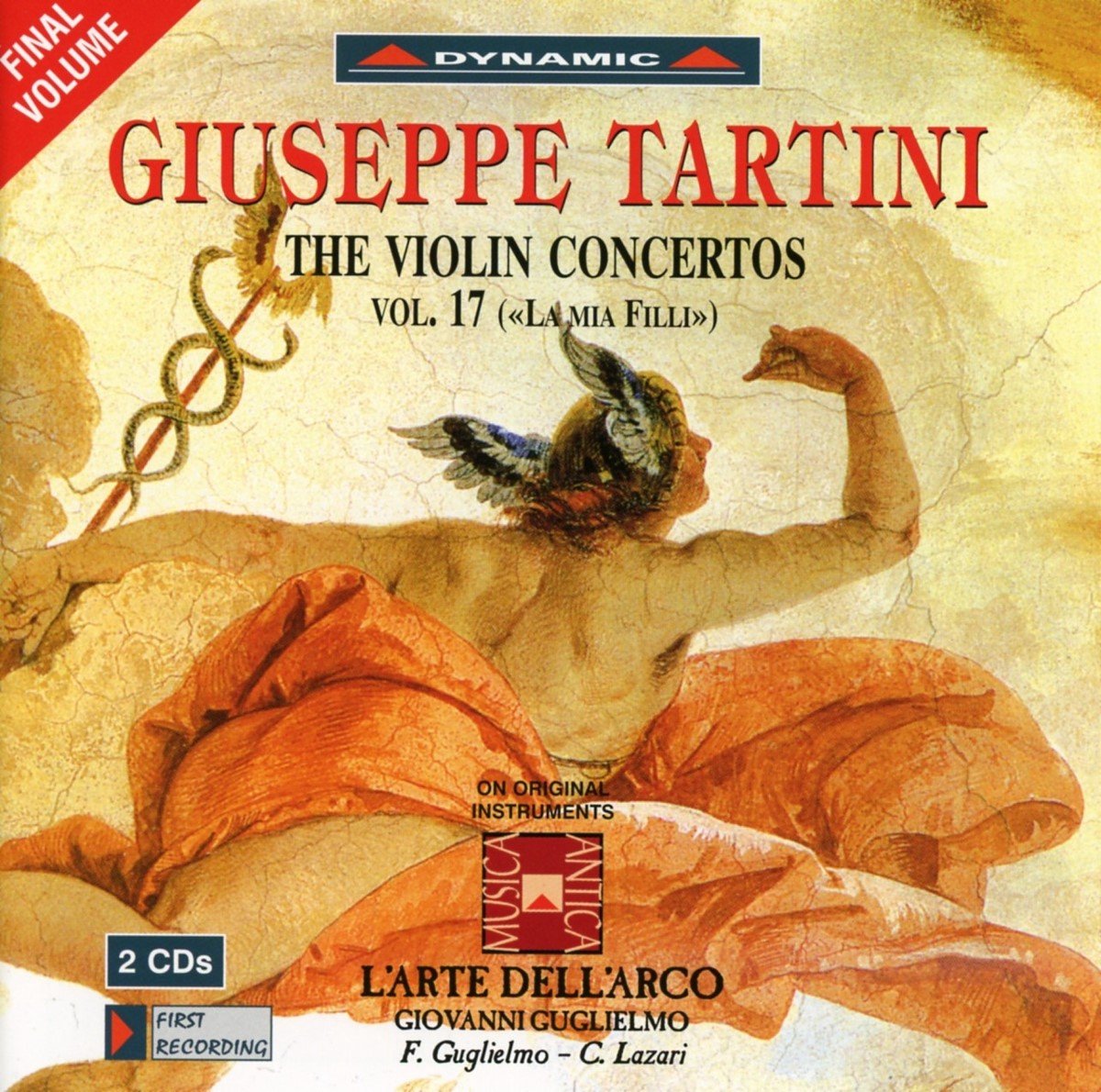 Giovanni Guglielmo & Ensamble L'art Dell'Arco - The Violin Concertos Vol 17 (2 CD)