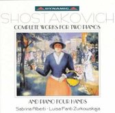 Luisa Fanti Zurkowskaja & Sabrina Alberti - Shostakovich: Complete Works For Two Pianos And Piano For Four Hands (CD)