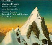 Plamena Mangova, National Orchestra of Belgium, Walter Weller - Brahms: Piano Concerto nr.1 (CD)