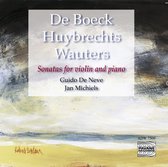 Guido De Neve & Jan Michiels - Sonatas For Violin And Piano (CD)