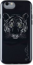 Apple iPhone 8 Hoesje - Wilma - Midnight Shine Serie - Eco Friendly Backcover - Tigress Black - Hoesje Geschikt Voor Apple iPhone 8