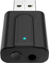 Draadloze Bluetooth USB Transmitter met AUX Aansluiting