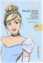Disney Pricess facial sheet mask - gezichtsmasker assepoester - tissue masker - orange - sinaasappel