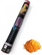Shooter poudre de couleur orange 40 cm / poudre holi