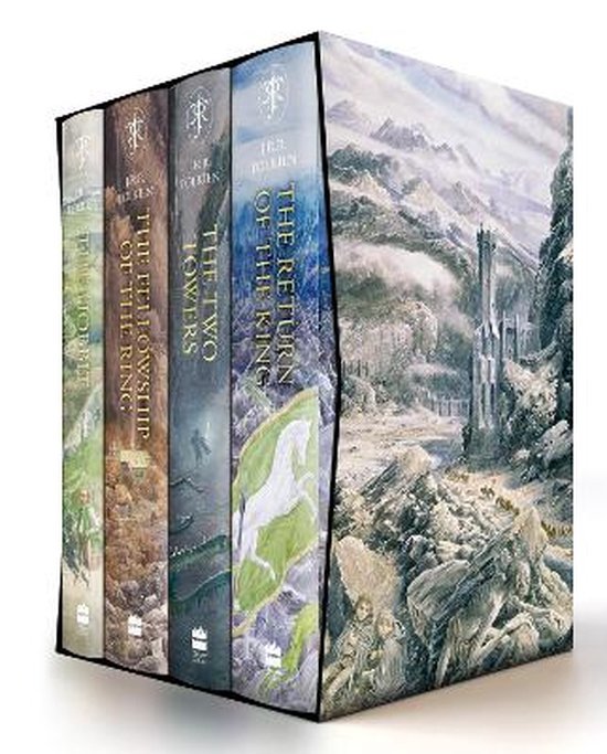 Boek cover The Hobbit & The Lord of the Rings Boxed Set van j. r. r. tolkien (Hardcover)