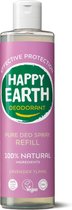 Happy Earth Pure Deodorant Spray Navulling Lavender Ylang 300 ml - 100% natuurlijk