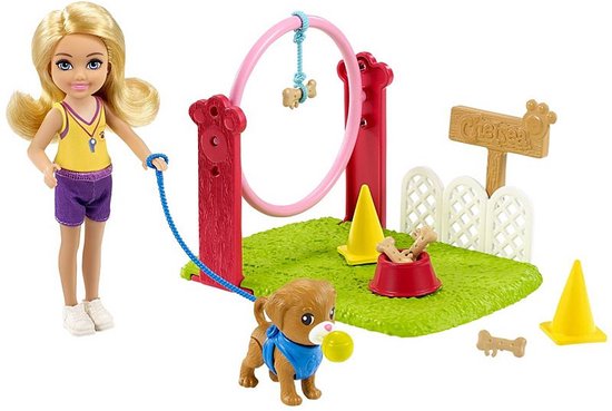 Barbie Tienerpop Chelsea Can Be Meisjes 15,3 Cm Geel/paars — afbeelding 3