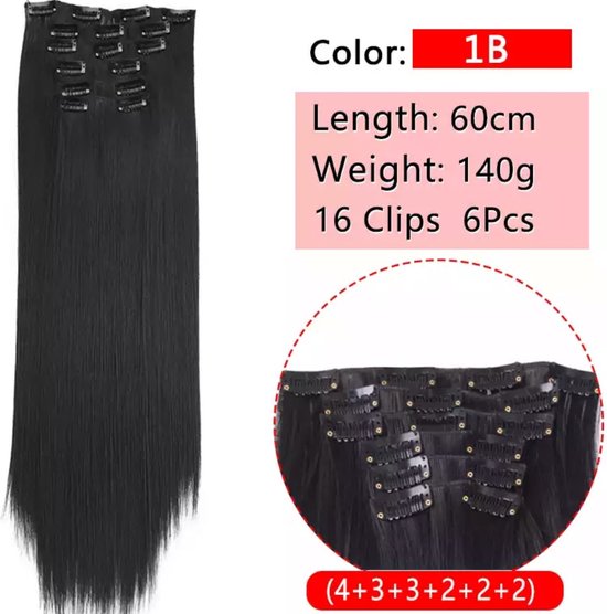 Crownqueens Clip in hairextensions