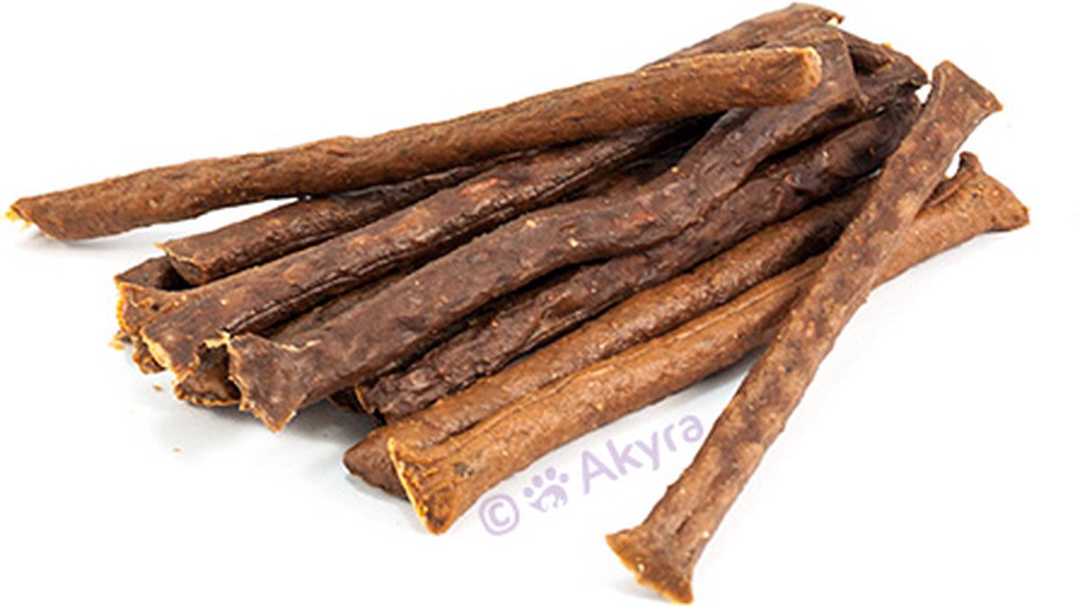 Akyra Sticks Zeebaars - Natuurlijk gedroogde hondensnack - 100 gram