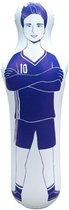 Coachie Opblaasbare Trainingspop - Voetbal Air Dummy - Goalie - Opblaasbaar - Jeugdvoetbal Trainingsmiddel - 160cm Hoogte - Blauw - PVC