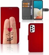 GSM Hoesje Samsung Galaxy A53 Wallet Book Case Cadeau voor Vrouw Liefde