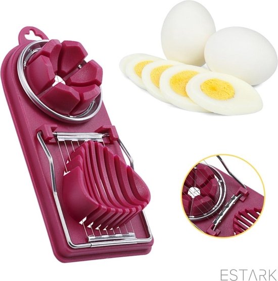 Soda Eiersnijder, roestvrij staal, eiersnijder, eiersnijder, eiersnijder, eiersnijder, eiersnijder, voor eieren, kiwi, aardbeien, zachte levensmiddelen