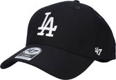 47 Brand Los Angeles Dodgers MVP Cap B-AERIL12GWS-BK, Mannen, Zwart, Pet, maat: One size