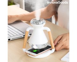 3-in-1 Wireless Charger, Aroma Diffuser and Humidifier Misvolt InnovaGoods