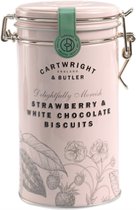 Cartwright & Butler aardbei witte chocolade koekjes