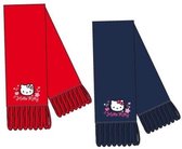 Fleece kindersjaal - Hello Kitty - Donkerblauw